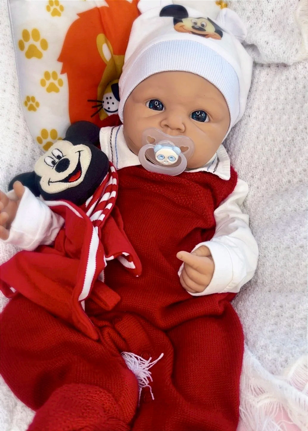 BEBÊ REBORN SILICONE SÓLIDO HEITOR REALISTA BEM MOLINHO MASCULINO