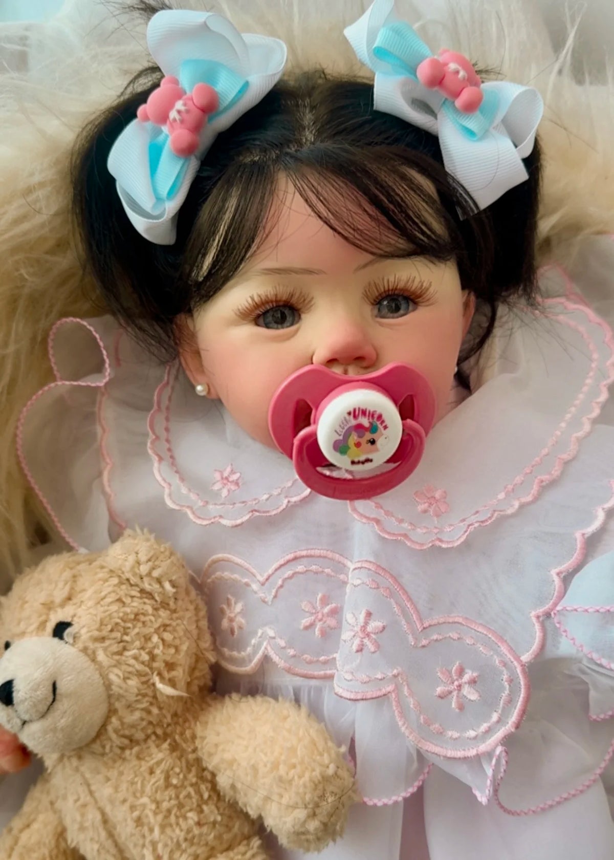 BEBÊ REBORN BONECA MENINA REALISTA TININHA