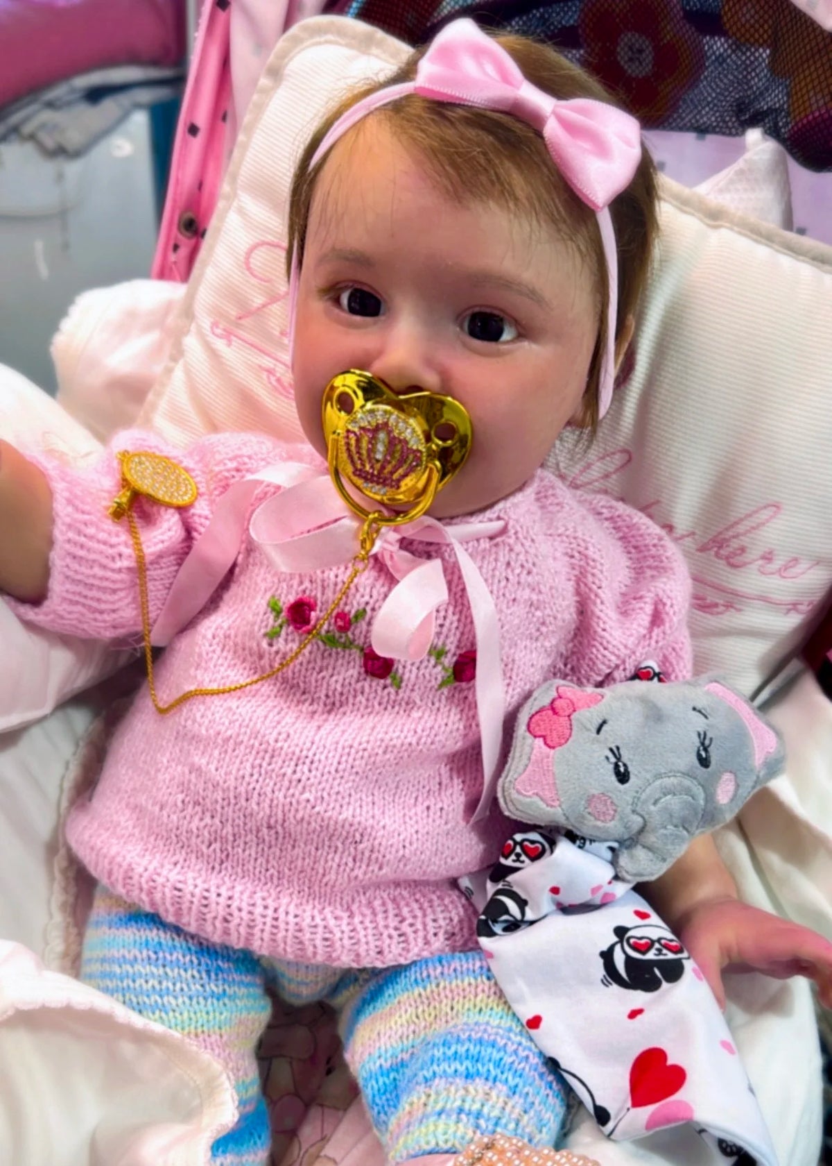 BEBÊ REBORN KYLIN HIPER REALISTA TODA EM SILICONE SUPER LUXUOSA CRIANÇA REAL