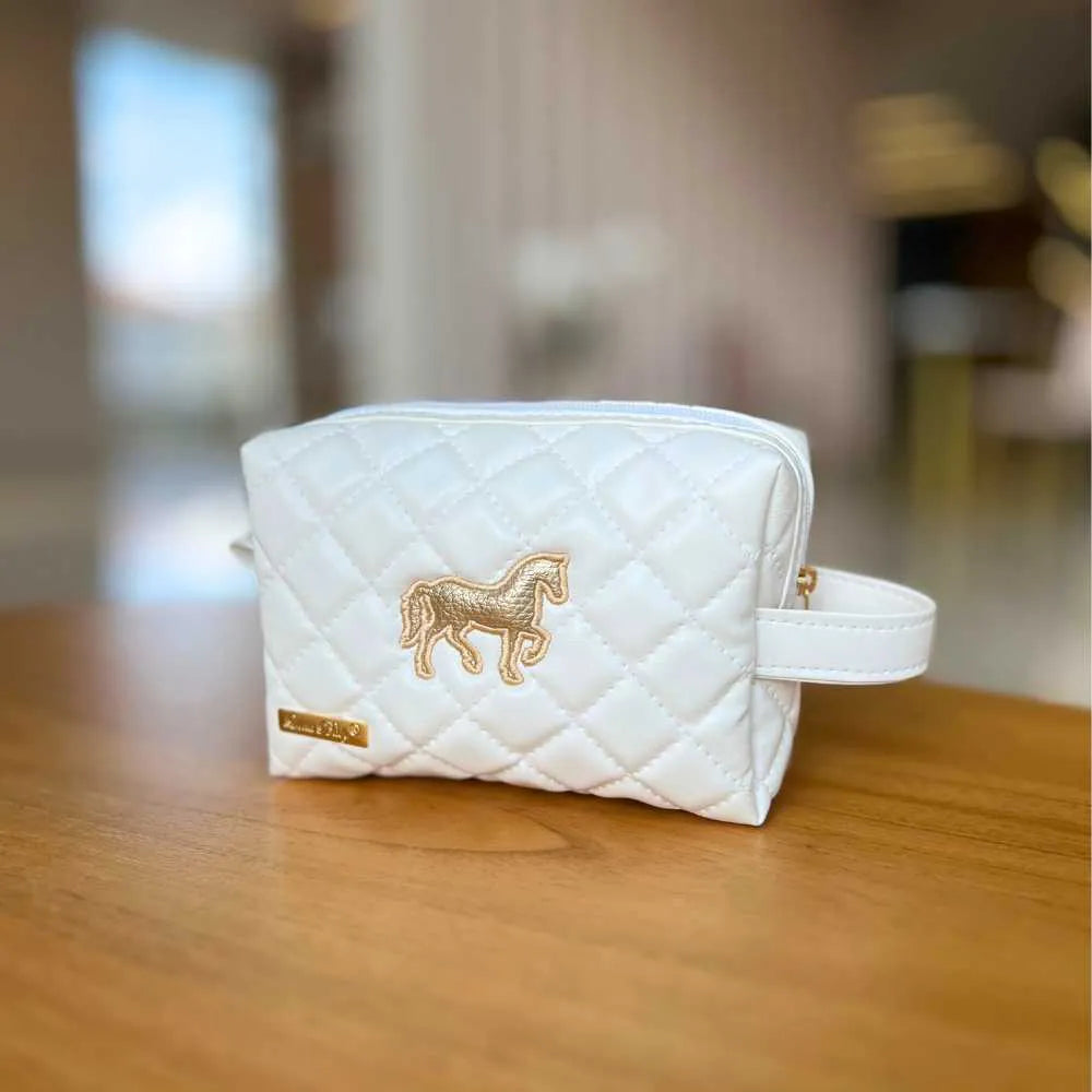 Kit Baby 4 Personalizado - Branco I Cavalo