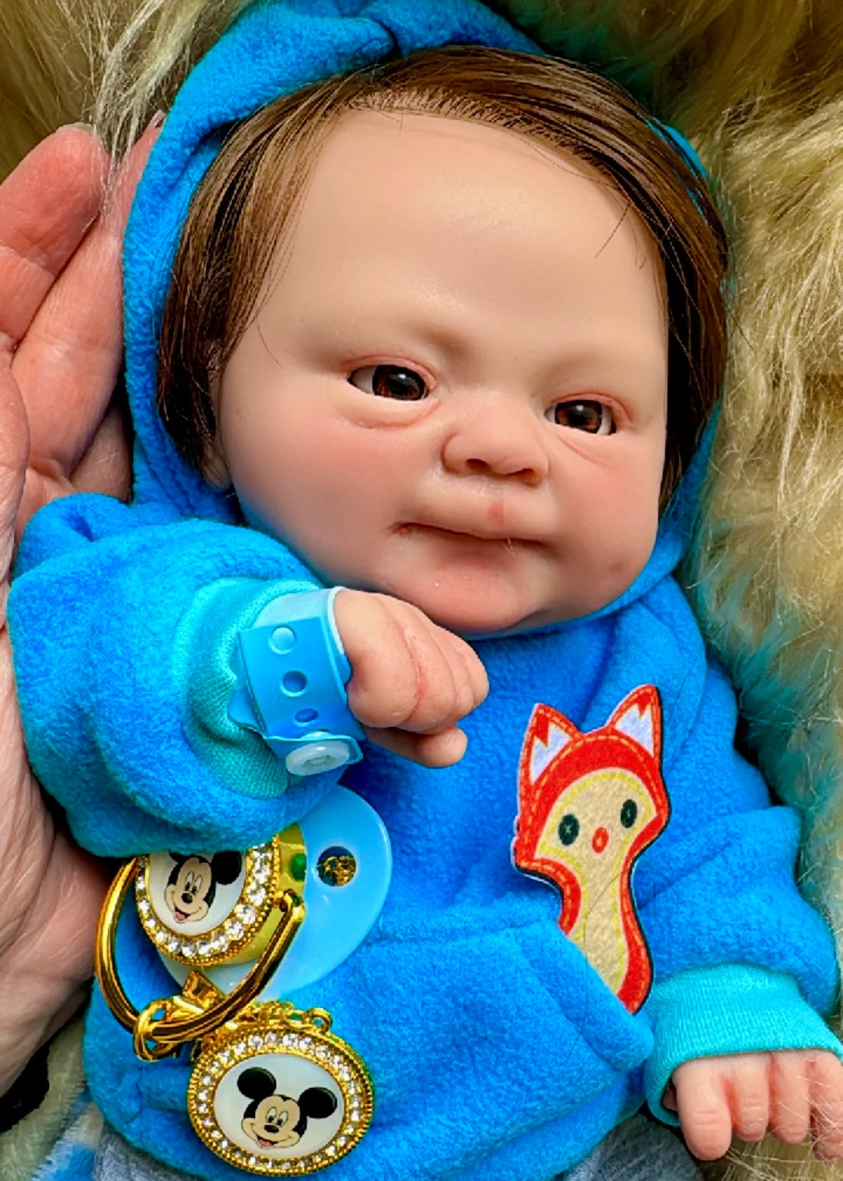 BEBÊ REBORN MENINO GABRIEL TODO EM SILICONE SÓLIDO MOLINHO MASCULINO