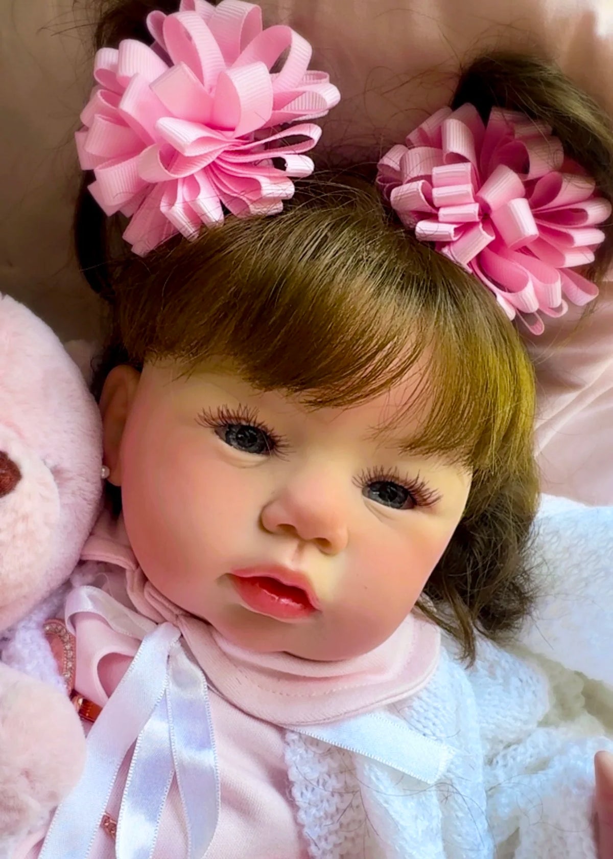 BEBÊ REBORN MENINA GABRIELLA MEGA REALISTA EXCLUSIVA CANTA MUSICA E TODA MOLINHA
