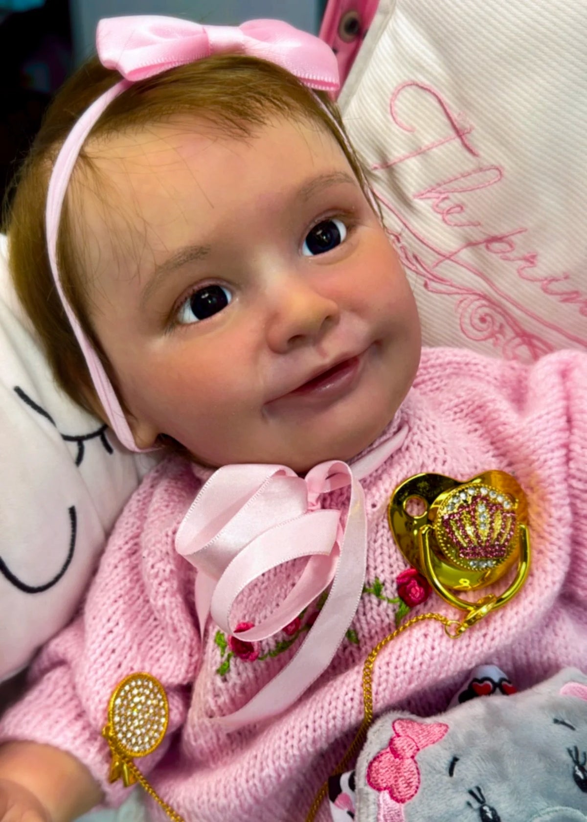 BEBÊ REBORN KYLIN HIPER REALISTA TODA EM SILICONE SUPER LUXUOSA CRIANÇA REAL