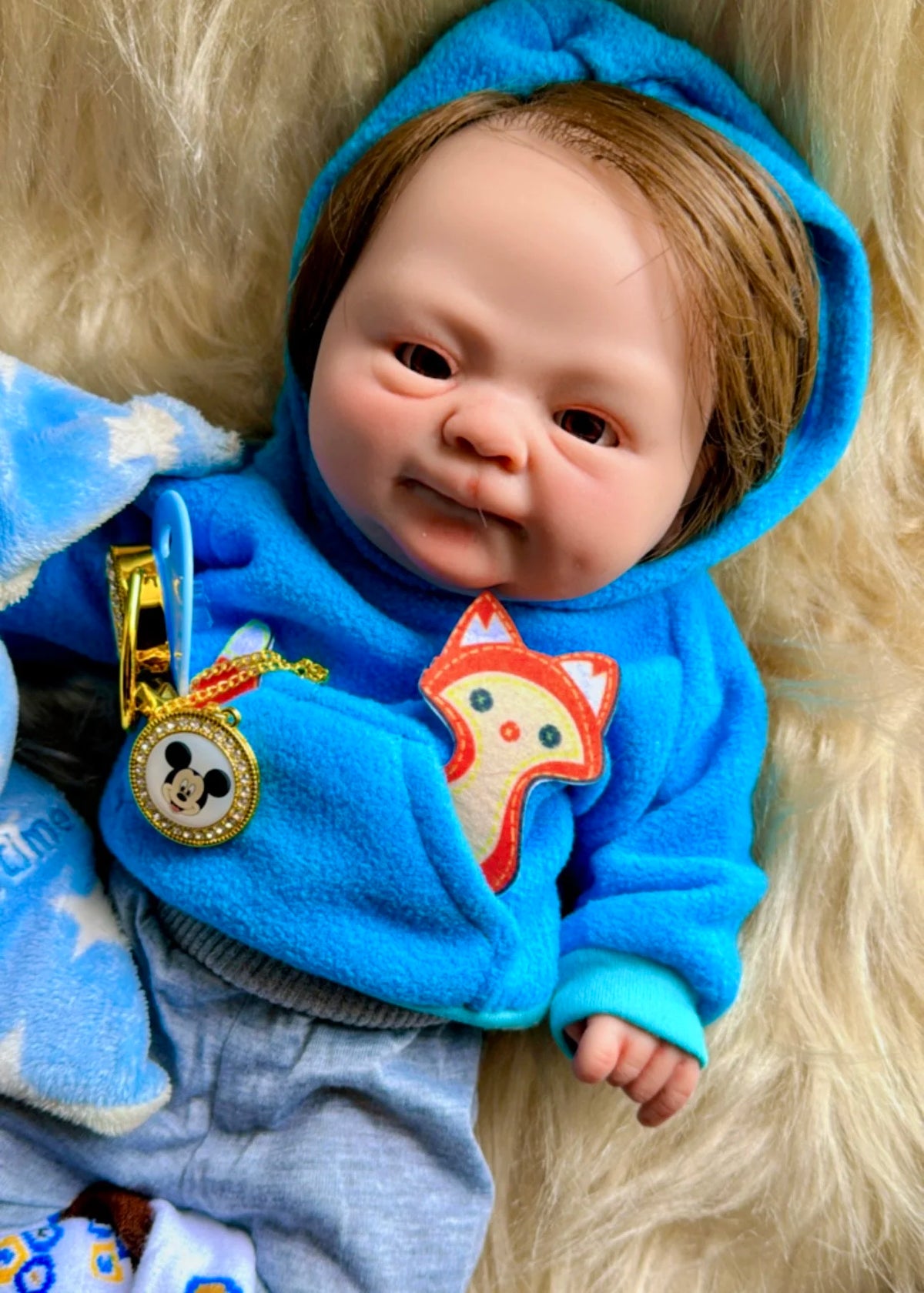 BEBÊ REBORN MENINO GABRIEL TODO EM SILICONE SÓLIDO MOLINHO MASCULINO