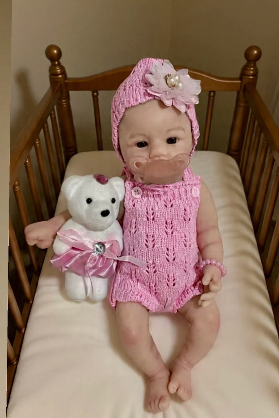 BEBÊ REBORN SILICONE SÓLIDO JULINHA REALISTA BEM MOLINHA FEMININA