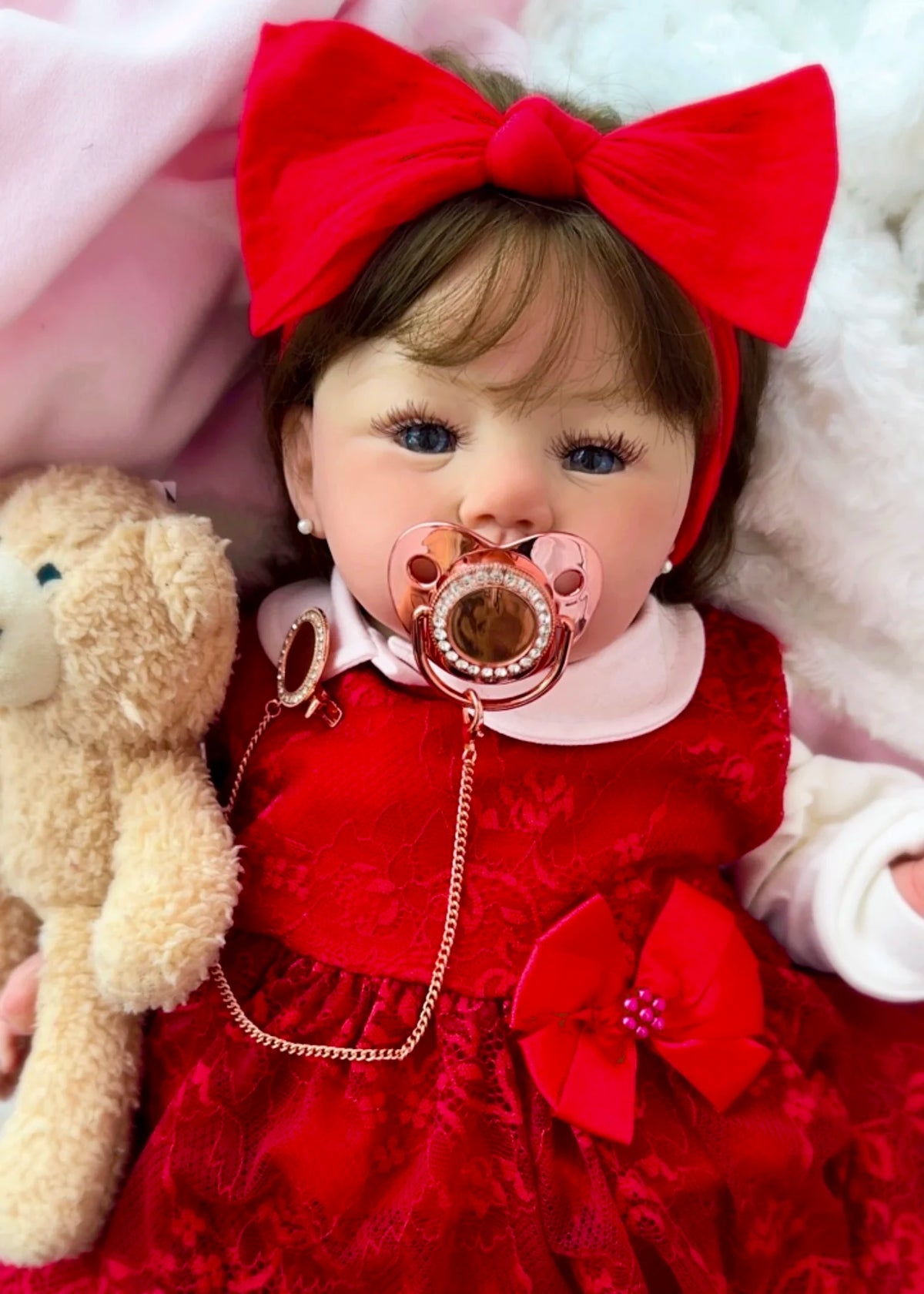 BEBÊ REBORN BONECA MENINA REALISTA MEGGY