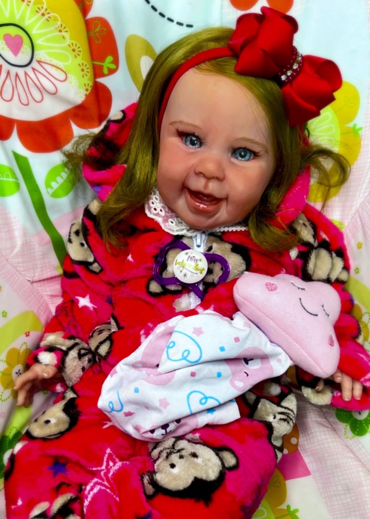 BEBÊ REBORN MENINA MEGA REALISTA BRENDAa QUASE UMA CRIANÇA REAL FEMININA