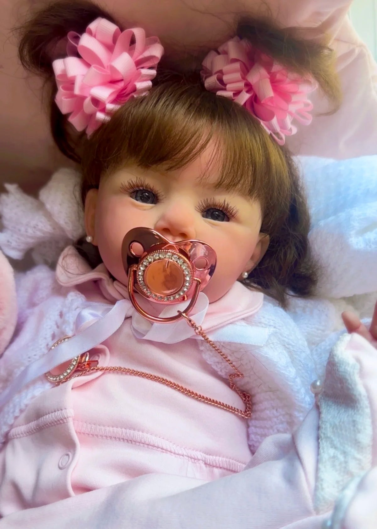 BEBÊ REBORN MENINA GABRIELLA MEGA REALISTA EXCLUSIVA CANTA MUSICA E TODA MOLINHA