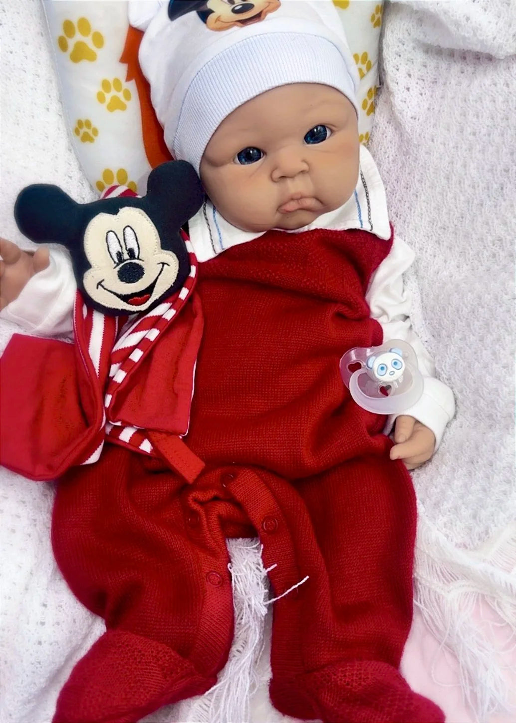 BEBÊ REBORN SILICONE SÓLIDO HEITOR REALISTA BEM MOLINHO MASCULINO