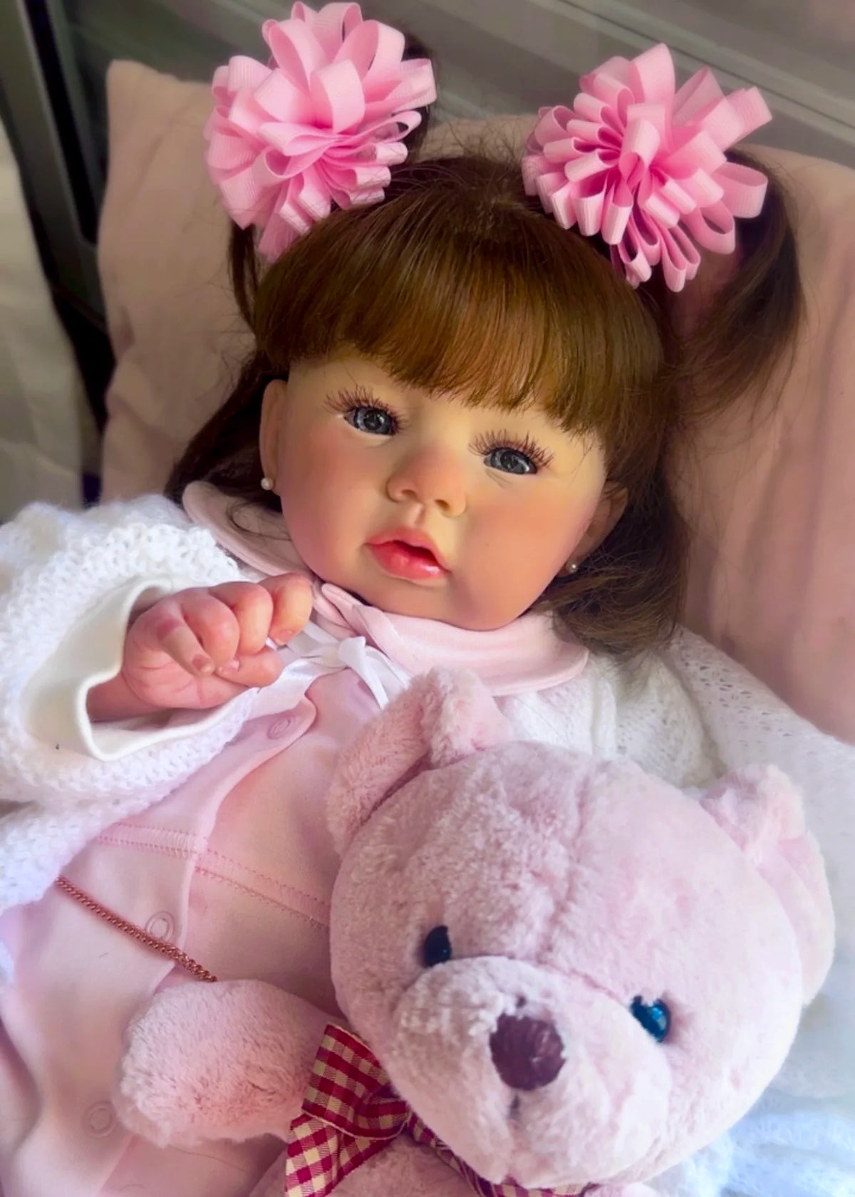 BEBÊ REBORN MENINA GABRIELLA MEGA REALISTA EXCLUSIVA CANTA MUSICA E TODA MOLINHA